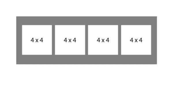 #136 EXMO 4-4x4 Openings