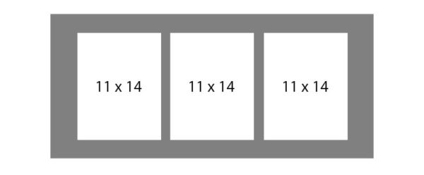 #144 EXMO 6-11x14 Openings