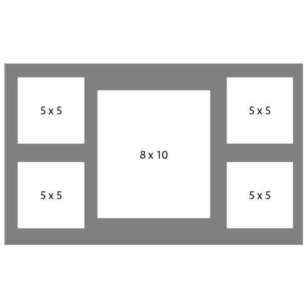 #49 EXMO 1-8 X 10 Opening w/ 4-5 X 5 Openings