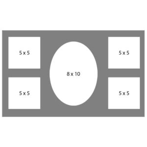 #50 EXMO 1-8 X 10 Opening w/ 4-5 X 5 Openings