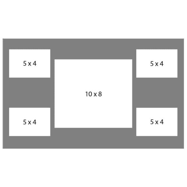 #52 EXMO 1-8 X 10 Opening w/ 4-5 X 4 Openings