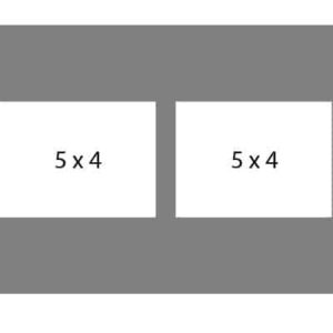 #56 EXMO 2-5 X 4 Openings w/ 2-4 X 5 Openings