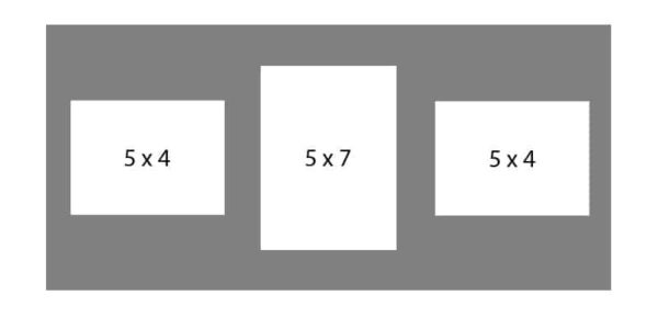 #57 EXMO 1-5 X 7 Opening w/ 2-5 X 4 Openings