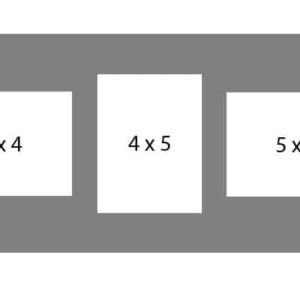 #58 EXMO 1-4 X 5 Opening w/ 2-5 X 4 Openings