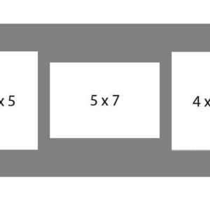 #59 EXMO 1-7 X 5 Opening w/ 2-4 X 5 Openings