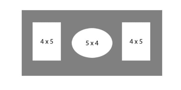 #61 EXMO 1-5 X 4 Opening w/ 2-4 X 5 Openings