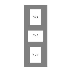 #64 EXMO 1-7 X 5 Opening w/ 2-5 X 7 Openings