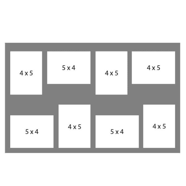 #67 EXMO 4-4 X 5 Openings w/ 4-5 X 4 Openings