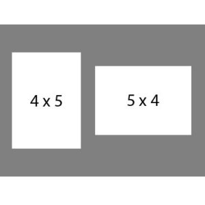 #73 EXMO 3-4 X 5 Openings w/ 1-5 X 4 Opening