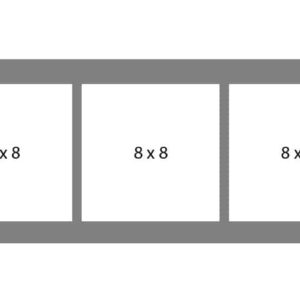 #83 EXMO 3-8 X 8 Openings