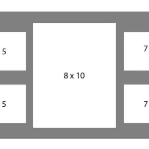 #84 EXMO 1-8 X 10 Opening w/ 4-7 X 5 Openings