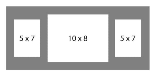 #86 EXMO 1-10 X 8 Opening w/ 2-5 X 7 Openings