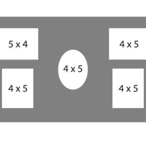 #98 EXMO 3-4 X 5 Openings w/ 2-5 X 4 Openings