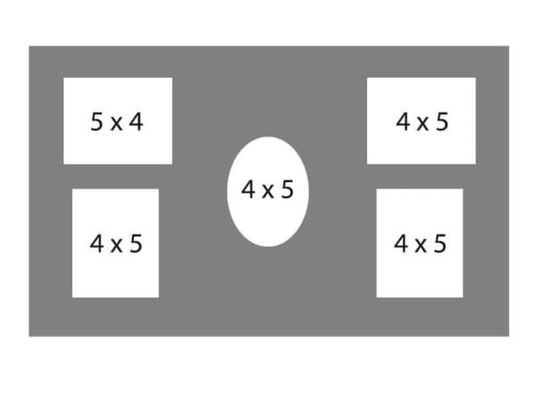 #98 EXMO 3-4 X 5 Openings w/ 2-5 X 4 Openings