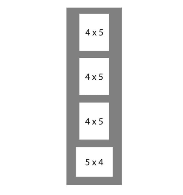 #99 EXMO 1-5 X 4 Opening w/ 3-4 X 5 Openings